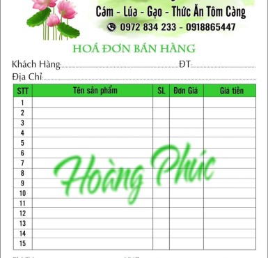 HÓA ĐƠN NHIỀU MÀU 3