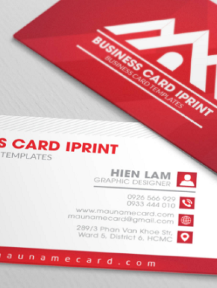 IN NAME CARD CÔNG TY NGUYỄN HOÀNG